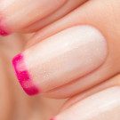 Лак для ногтей Bow Nail Polish Верхнее покрытие с термоэффектом (розовое)