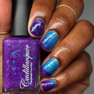 Лак для ногтей Cadillacquer A Strange Type Of Chemistry (автор - @mikkelz_nails)