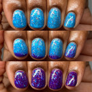 Лак для ногтей Cadillacquer A Strange Type Of Chemistry (автор - @mikkelz_nails)