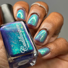 Лак для ногтей Cadillacquer Alien (автор - @mikkelz_nails)