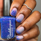 Лак для ногтей Cadillacquer Collapsing Clouds (автор - @mikkelz_nails)