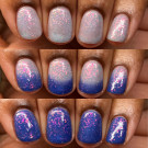 Лак для ногтей Cadillacquer Collapsing Clouds (автор - @mikkelz_nails)
