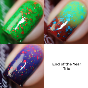 Cadillacquer Набор Cadillacquer Коллекция лаков End of the Year Trio