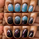 Лак для ногтей Cadillacquer Look At The Stars (автор - @mikkelz_nails)