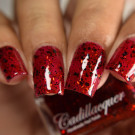 Лак для ногтей Cadillacquer Oh Yes, There Will Be Blood! (автор - @thepolishedmage)