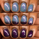 Лак для ногтей Cadillacquer Otherworldly (автор - @mikkelz_nails)