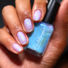 Лак для ногтей Cadillacquer The Fire's Burning Blue (автор - @polishwithrae)