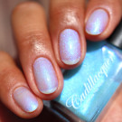 Лак для ногтей Cadillacquer The Fire's Burning Blue (автор - @polishwithrae)