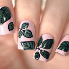 Пластина для стемпинга Whats Up Nails A011 Leaves Are Fall-ing (автор - @kate_cuticle)