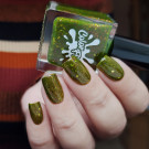 Лак для ногтей Color Flecks Swamp Fairy (автор - @Murka_vk_nails)