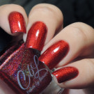 Лак для ногтей Colors by Llarowe The Mighty Red Baron (original) (автор - @Murka_vk_nails)