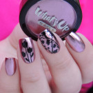 Whats Up Nails Пудра для дизайна Розовый хром (автор - Murka_vk_nails)