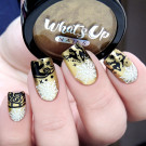 Whats Up Nails Пудра для дизайна Золотой хром (автор - Murka_vk_nails)