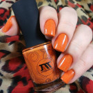 Лак для ногтей Masura 1039 Апельсиновый Фреш (автор - @Lanazax.nails)