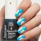 Жидкие краски для ногтей Dance Legend "Aquarelle drops" № 04 SKY BLUE