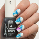 Жидкие краски для ногтей Dance Legend "Aquarelle drops" № 05 BLUE