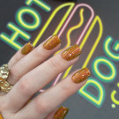 Лак для ногтей Grattol Add to the hot dog (автор - @styuzya)