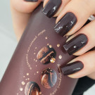 Лак для ногтей Grattol Black Insomnia (автор - @styuzya)