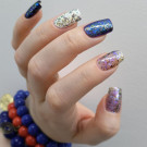 Лак для ногтей Grattol Confetti Stardrop (автор - @styuzya)