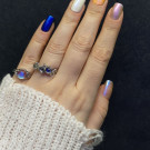 Верхнее покрытие Grattol Raspleskalas' sineva (автор - @styuzya)