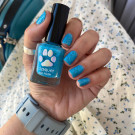 Лак для ногтей Lapquer Paint The Town Blue (автор - @SonneLu_Lak)