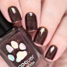 Лак для ногтей Lapquer Raisin x owly_nails_64 (автор - @ludochka_t)