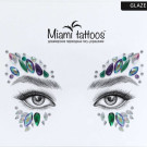 Временные татуировки Miami Tattoos Кристаллы для лица Glaze