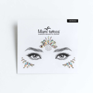 Miami Tattoos Временные татуировки Miami Tattoos Кристаллы для лица Princess