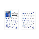 Временные татуировки Miami Tattoos Кристаллы для лица Sapphire Stars