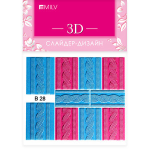 MILV Слайдер-дизайн MILV 3D В28