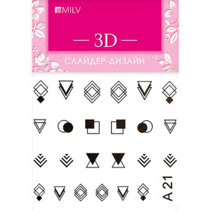 MILV Слайдер-дизайн MILV 3D-слайдер A21 черный