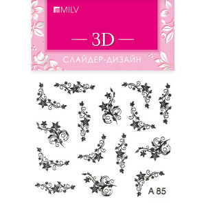 MILV Слайдер-дизайн MILV 3D-слайдер A85 черный
