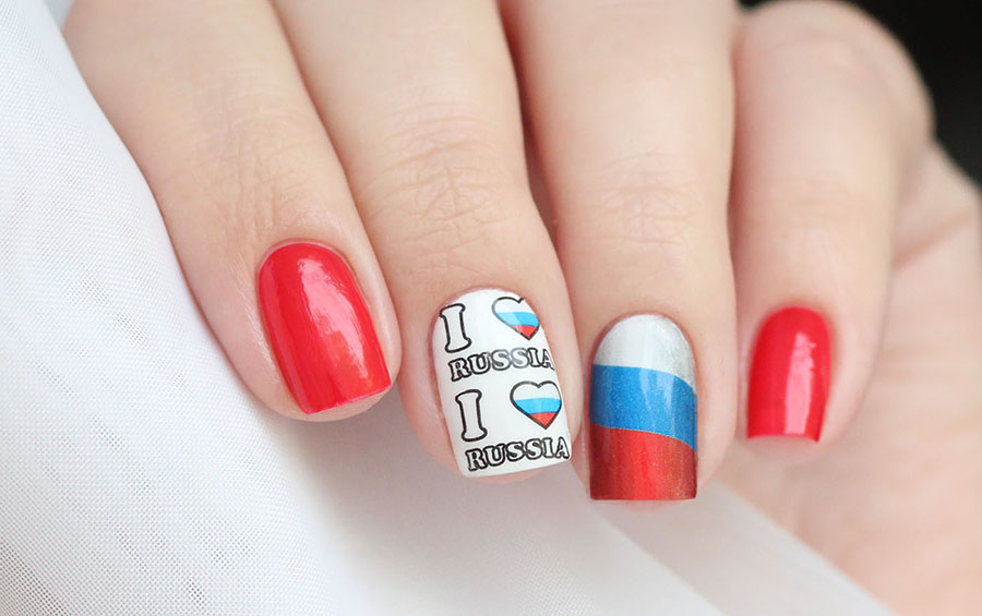 Ногти дизайн флаг. Маникюр с российским флагом. Ногти Триколор. Ногти с флагом России. Маникюр Триколор российского.
