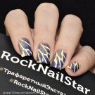 Трафарет для ногтей RockNailStar Трафарет-мини Бабочки