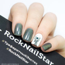 Трафарет для ногтей RockNailStar Север