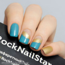 Трафарет для ногтей RockNailStar Тропики