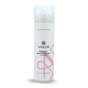 Nailor Жидкость для снятия лака Nailor без ацетона, 140 мл