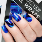 Наклейки для ногтей NCLA Azul