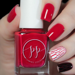 Painted Polish Лак для ногтей Painted Polish Stamped in Crimson