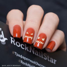Трафарет для ногтей RockNailStar Хеллоуин