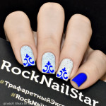 RockNailStar Трафарет-мини Мехенди