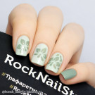 Трафарет для ногтей RockNailStar Трафарет-мини Орхидеи