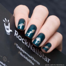 Трафарет для ногтей RockNailStar Русалка
