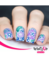 Whats Up Nails A001 Majestic Flowers