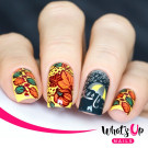 Пластина для стемпинга Whats Up Nails A011 Leaves Are Fall-ing
