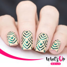 Трафарет для ногтей Whats Up Nails Трафарет Драконья чешуя