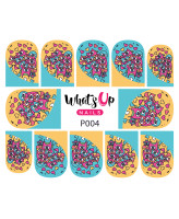 Whats Up Nails P004 Owl Love, Blue