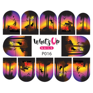 Whats Up Nails Слайдер-дизайн Whats Up Nails P016 Hangin at Sunset