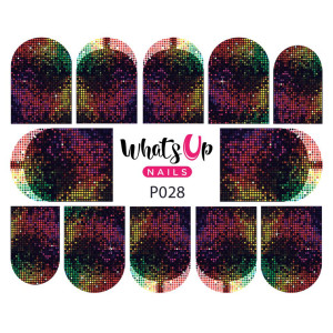 Whats Up Nails Слайдер-дизайн Whats Up Nails P028 Pixelated Fun