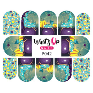 Whats Up Nails Слайдер-дизайн Whats Up Nails P042 Bubbly Cauldron